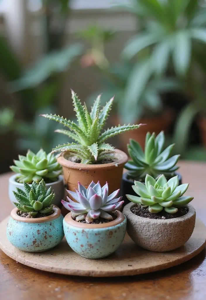 30 Elegant Bridal Shower Centerpiece Ideas That’ll Impress Guests 173 30 Elegant Bridal Shower Centerpiece Ideas That’ll Impress Guests - 27. Succulent Gardens