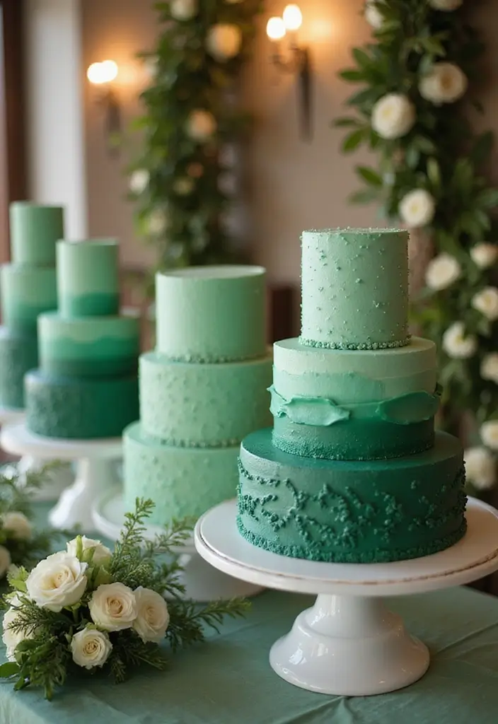 30 Emerald Green Cake Ideas for a Luxurious Wedding Celebration 185 30 Emerald Green Cake Ideas for a Luxurious Wedding Celebration - Conclusion