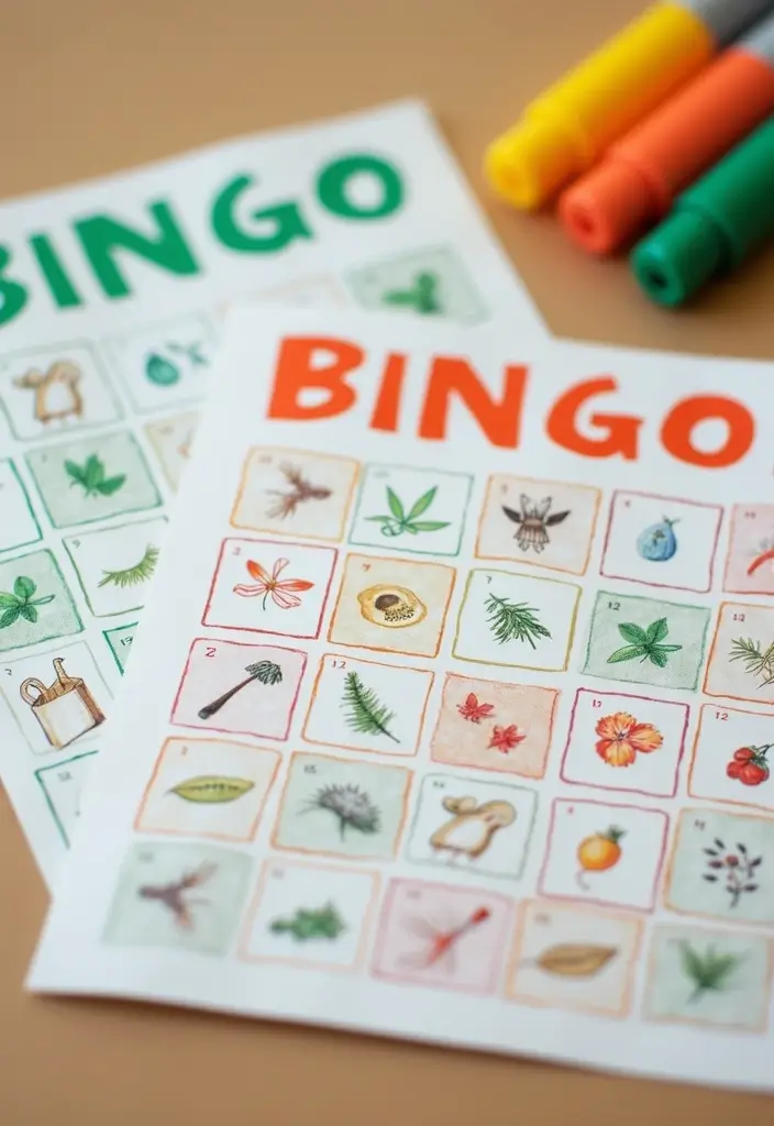 30 Fun Bridal Shower Game Ideas That Everyone Will Love - 1. Eco-Friendly Bingo