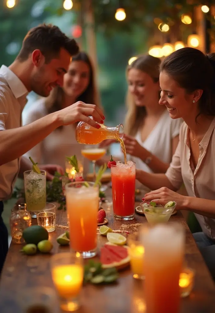 30 Fun Bridal Shower Game Ideas That Everyone Will Love - 24. Create Your Own Wedding Cocktail