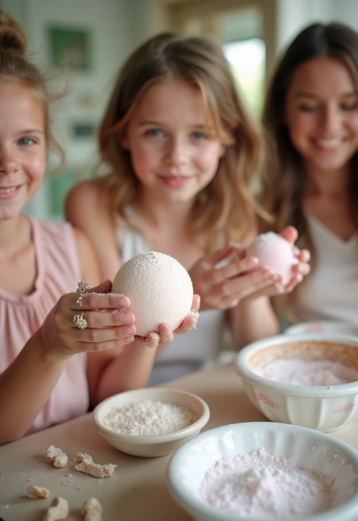 30 Fun Bridal Shower Game Ideas That Everyone Will Love - 29. DIY Eco-Friendly Bath Bombs