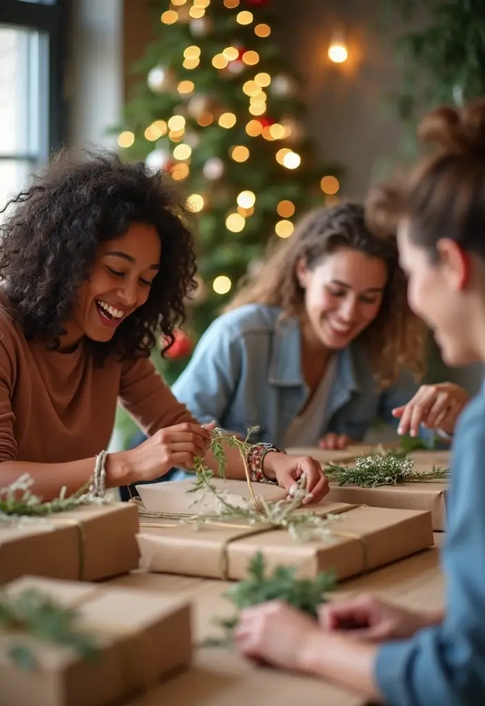 30 Fun Bridal Shower Game Ideas That Everyone Will Love - 9. Eco-Friendly Gift Wrapping Relay