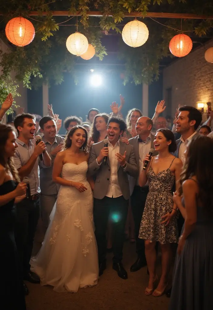 30 Funny Bridal Shower Ideas That’ll Keep Everyone Laughing - 20. Bridal Shower Karaoke