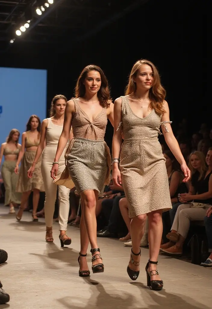 30 Funny Bridal Shower Ideas That’ll Keep Everyone Laughing - 22. Bridal Shower Fashion Show