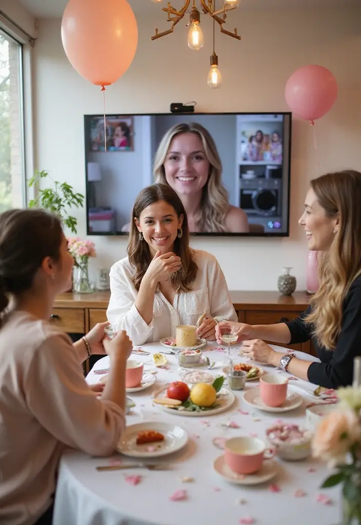 30 Funny Bridal Shower Ideas That’ll Keep Everyone Laughing - 30. Virtual Bridal Shower Activities
