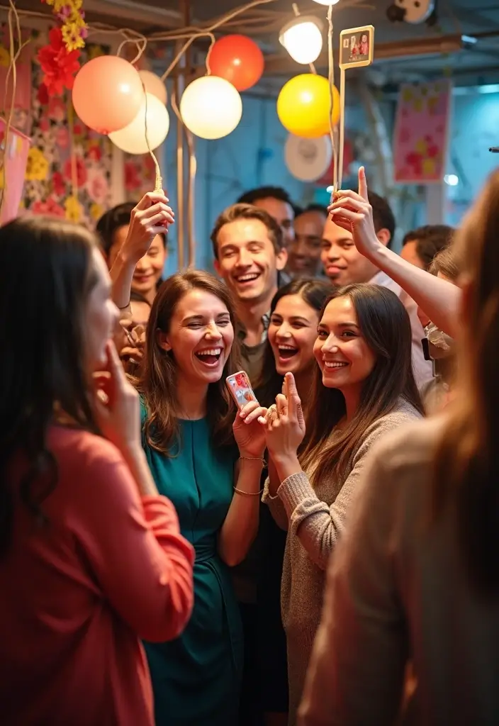 30 Funny Bridal Shower Ideas That’ll Keep Everyone Laughing - 6. Humorous Photo Booth Props