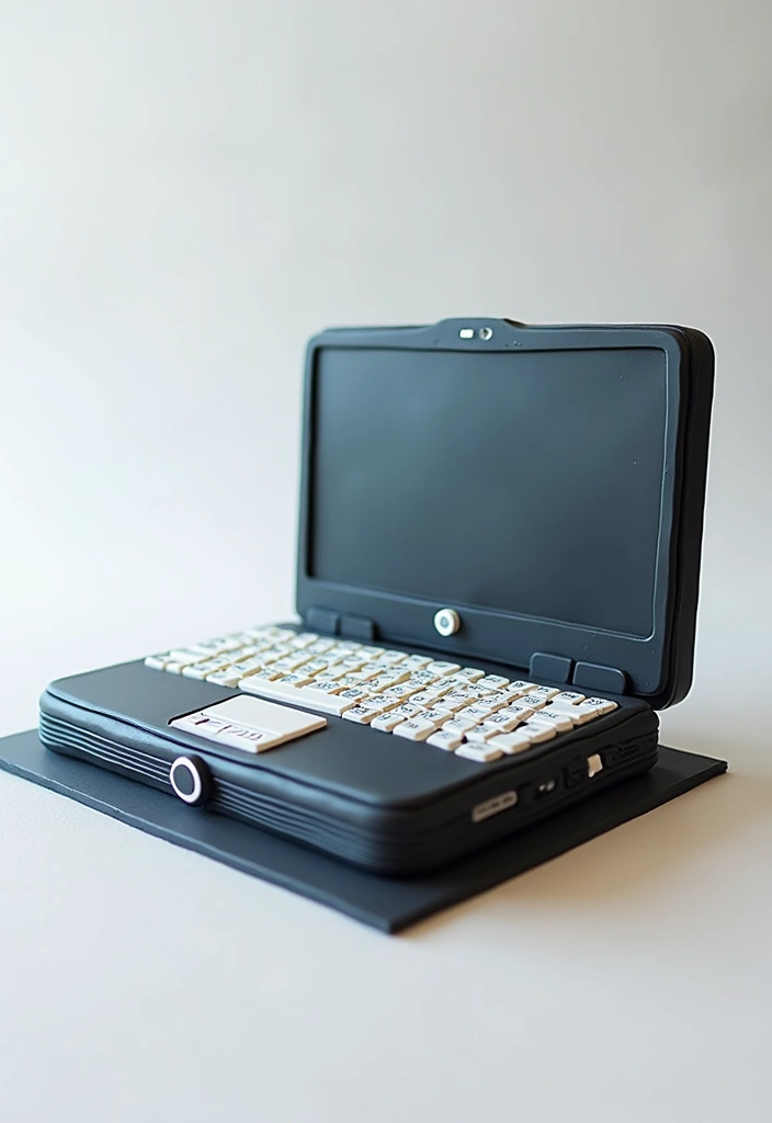 30 Graduation Cake Ideas to Celebrate the Big Achievement - 18. The Tech Visionary