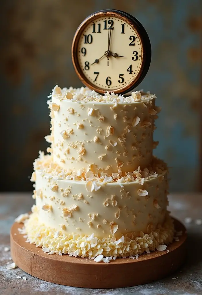 30 Harry Potter Cake Ideas Straight from the Wizarding World - 10. Time Turner Cake