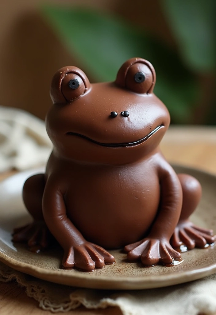 30 Harry Potter Cake Ideas Straight from the Wizarding World - 19. Chocolate Frog Cake