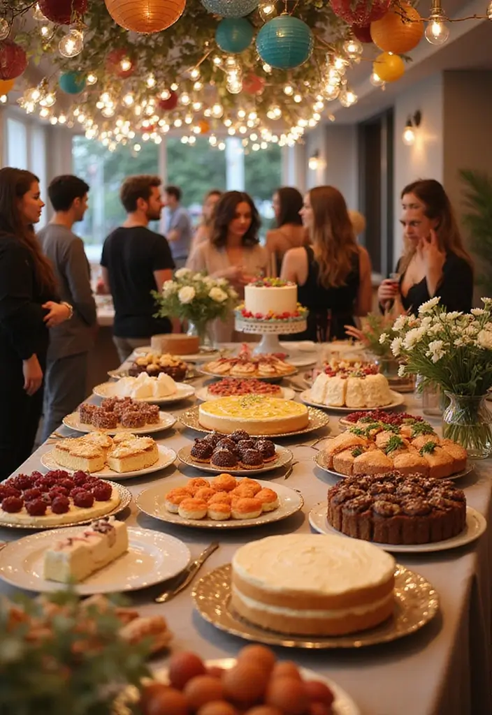 30 Kitchen Bridal Shower Ideas for the Foodie Bride-to-Be 58 30 Kitchen Bridal Shower Ideas for the Foodie Bride-to-Be - 10. Stunning Dessert Table