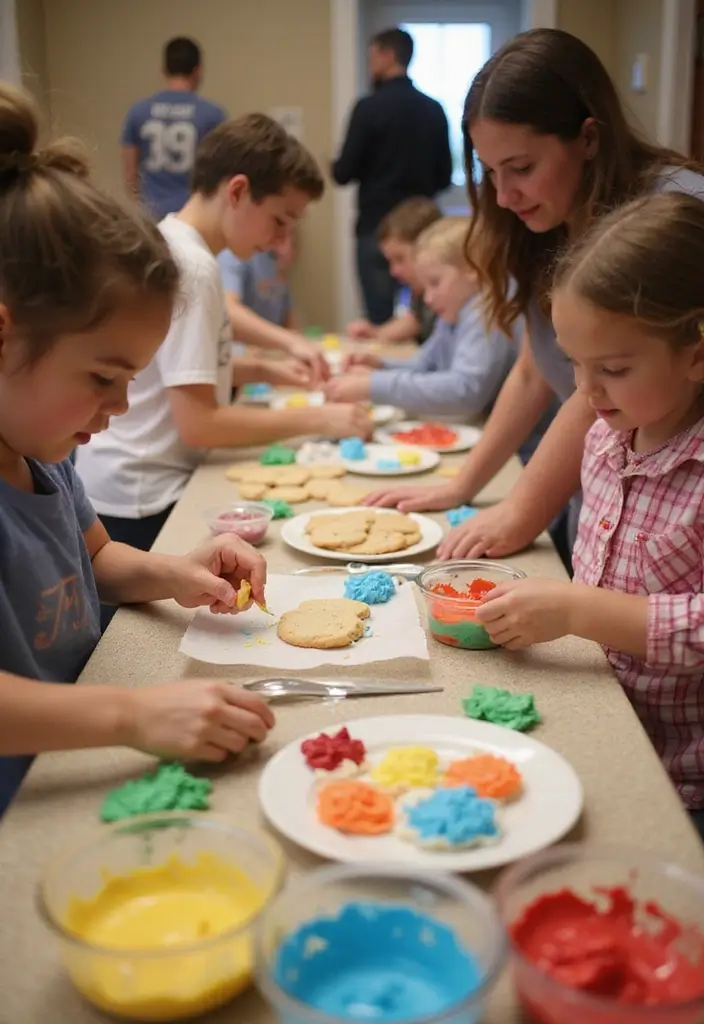 30 Kitchen Bridal Shower Ideas for the Foodie Bride-to-Be 104 30 Kitchen Bridal Shower Ideas for the Foodie Bride-to-Be - 18. Themed Cookie Decorating