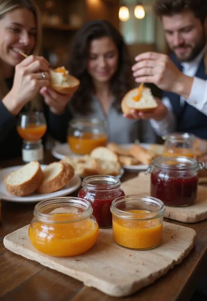 30 Kitchen Bridal Shower Ideas for the Foodie Bride-to-Be 142 30 Kitchen Bridal Shower Ideas for the Foodie Bride-to-Be - 24. Gourmet Jam Tasting