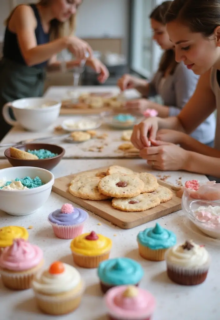 30 Kitchen Bridal Shower Ideas for the Foodie Bride-to-Be 48 30 Kitchen Bridal Shower Ideas for the Foodie Bride-to-Be - 8. Sweet Treats Baking Station