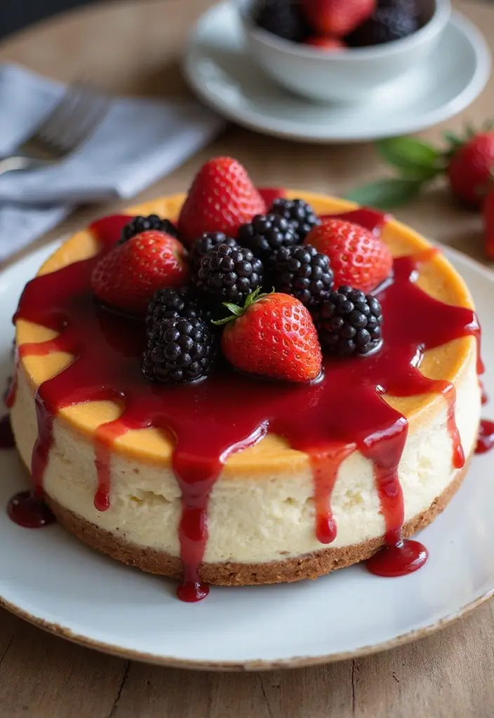 30 Nikkah Cake Ideas for an Elegant Islamic Wedding Celebration 152 30 Nikkah Cake Ideas for an Elegant Islamic Wedding Celebration - 24. Rich Cheesecake