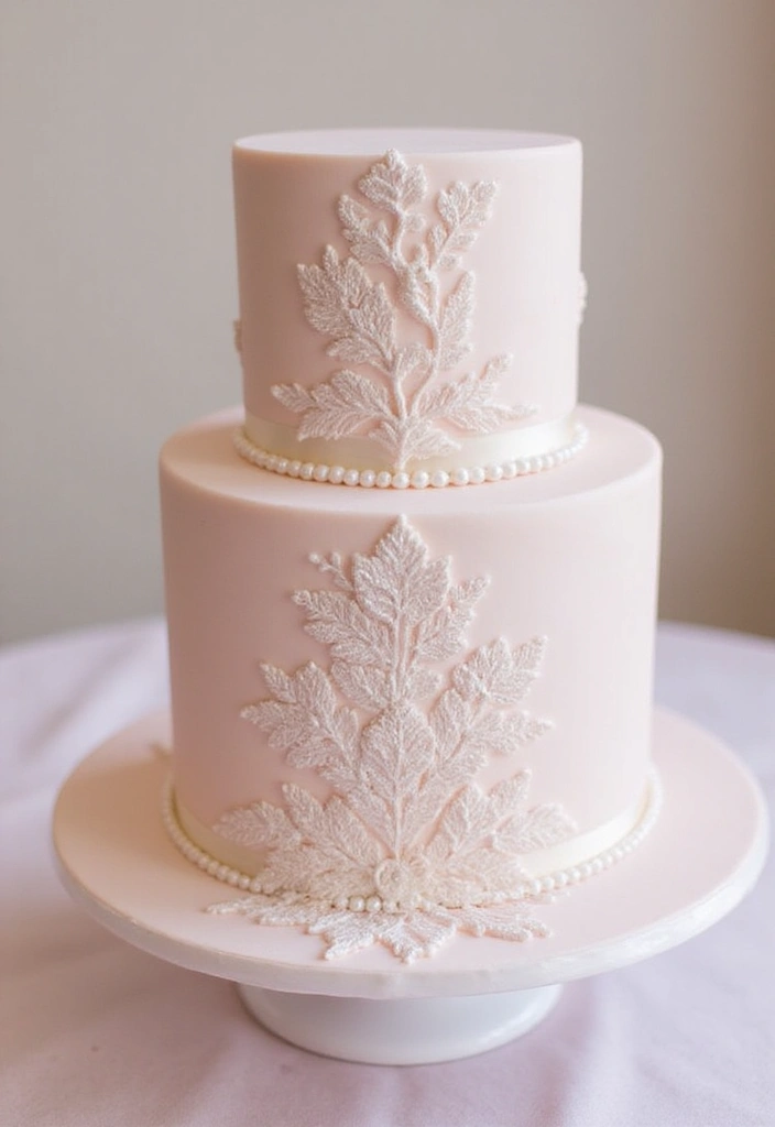 30 Nikkah Cake Ideas for an Elegant Islamic Wedding Celebration 55 30 Nikkah Cake Ideas for an Elegant Islamic Wedding Celebration - 9. Sweet Elegance