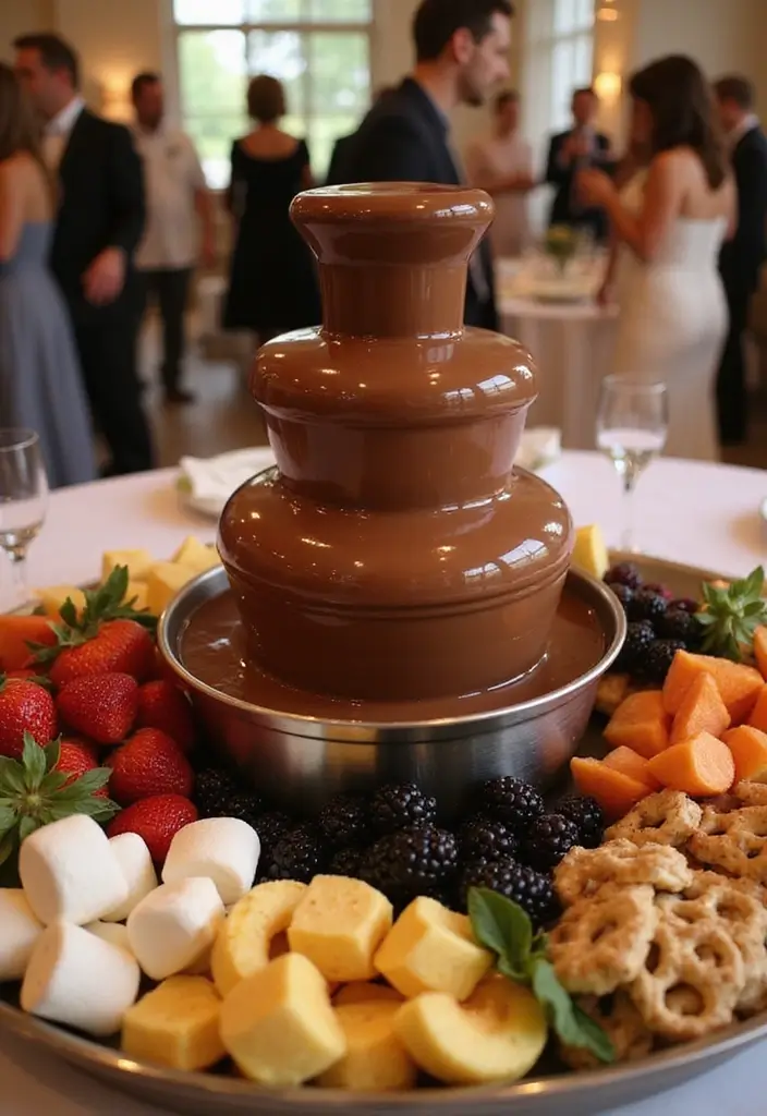 30 Non-Birthday Cake Ideas for Every Occasion Worth Celebrating - 10. Chocolate Fountain