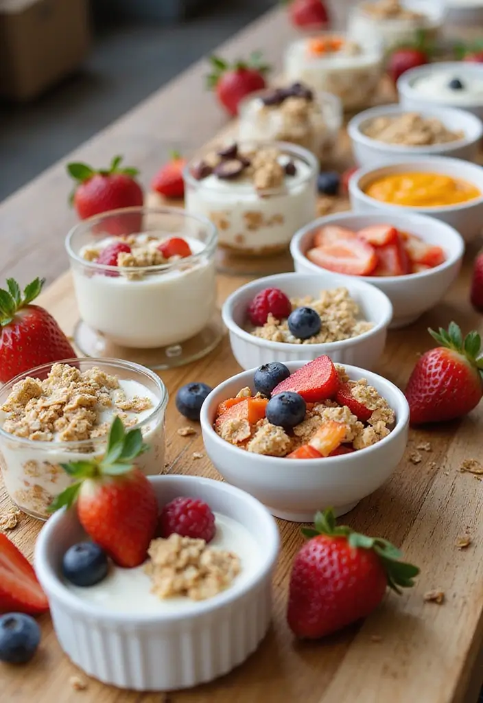 30 Non-Birthday Cake Ideas for Every Occasion Worth Celebrating - 16. Parfait Bar