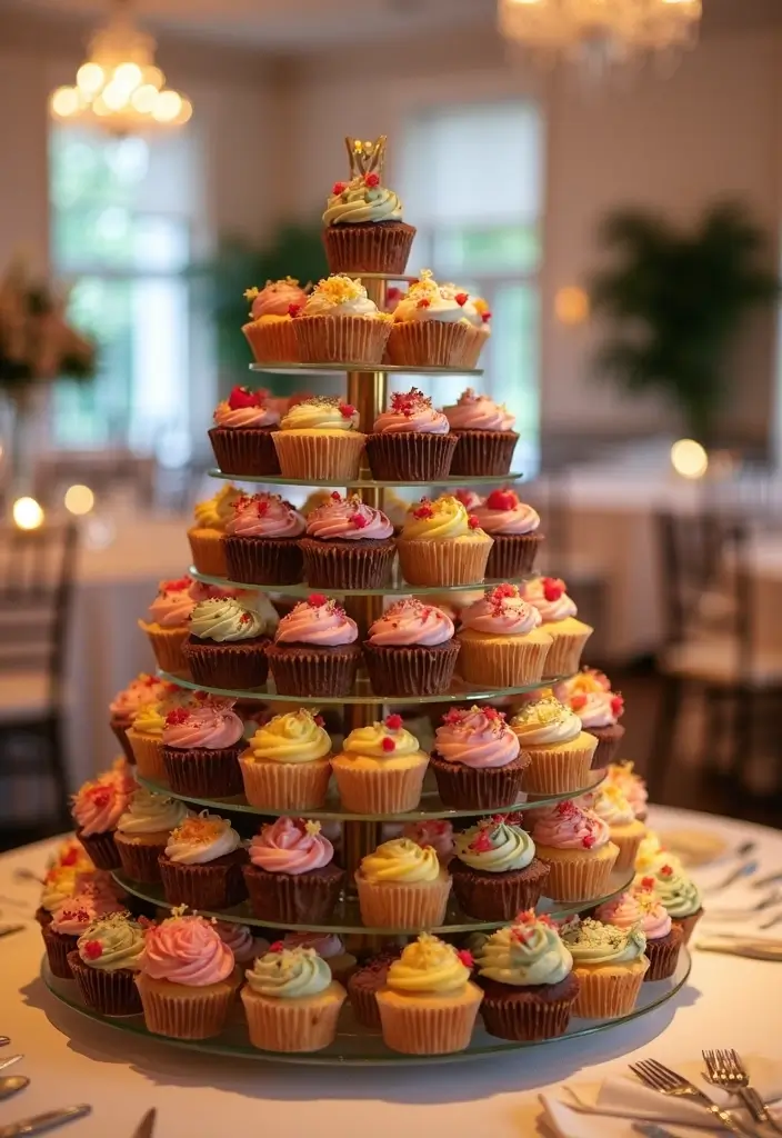 30 Non-Birthday Cake Ideas for Every Occasion Worth Celebrating - 2. Cupcake Tower