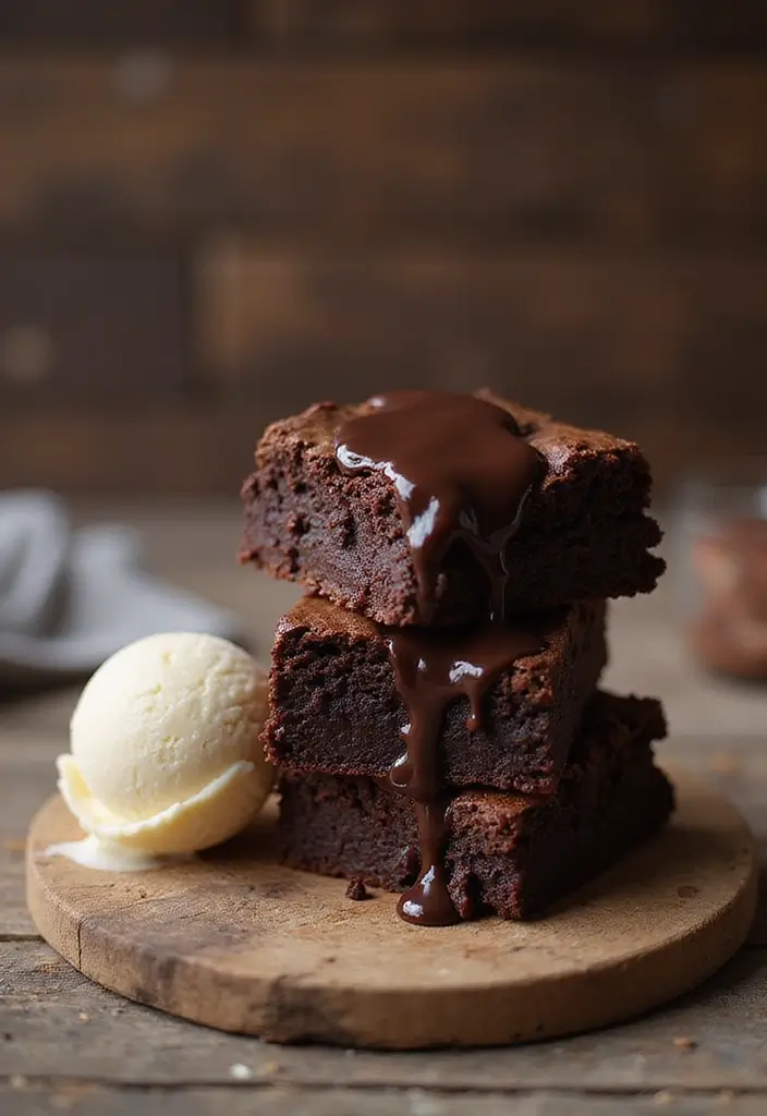 30 Non-Birthday Cake Ideas for Every Occasion Worth Celebrating - 7. Brownie Stack