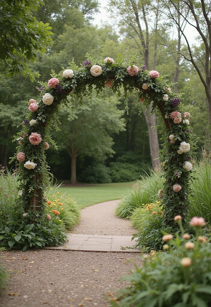 30 Outdoor Bridal Shower Ideas for a Beautiful Garden Gathering - 29. Nature-Inspired Ceremony