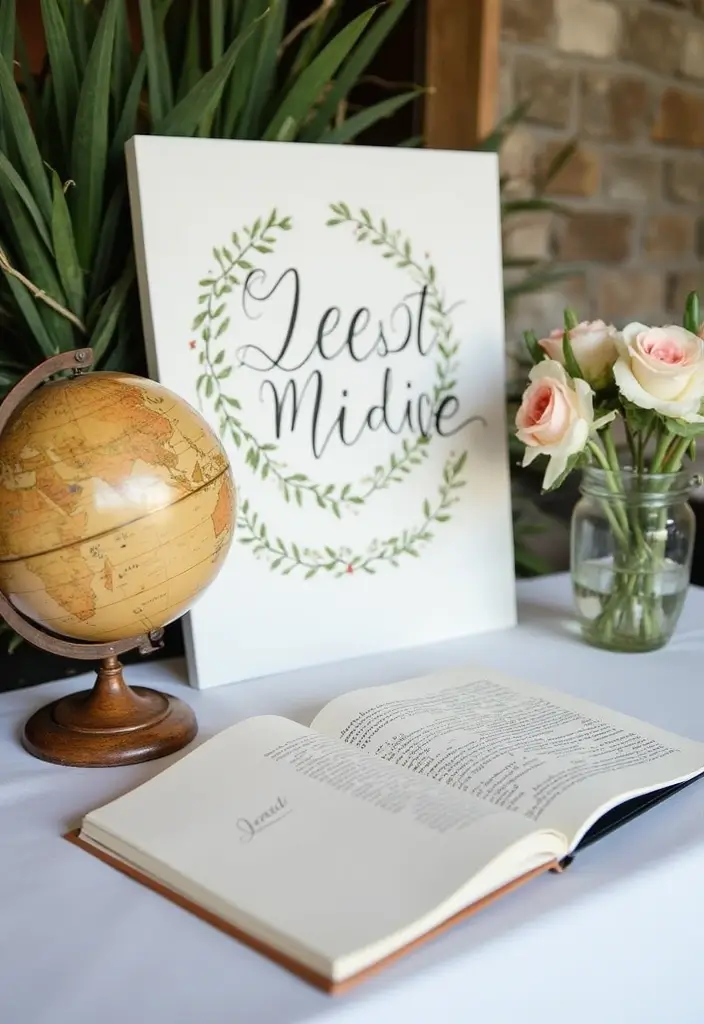 30 Parisian Bridal Shower Ideas for Chic French Elegance - 24. Creative Guest Book Alternatives