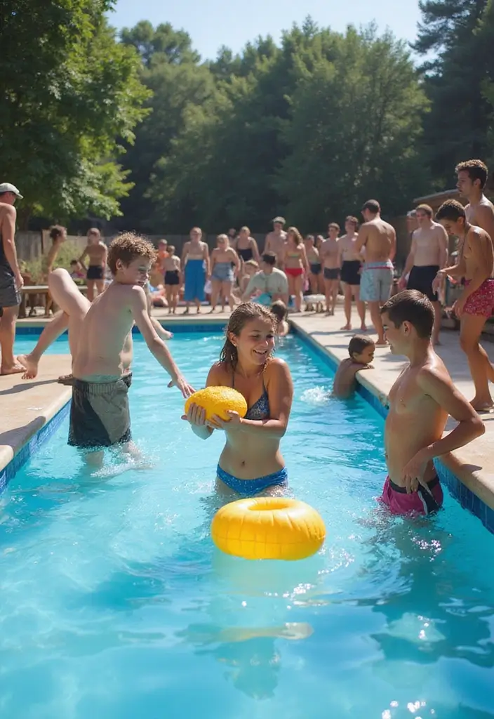 30 Pool Bridal Shower Ideas for a Fun and Splashy Celebration - 7. Unique Water Games