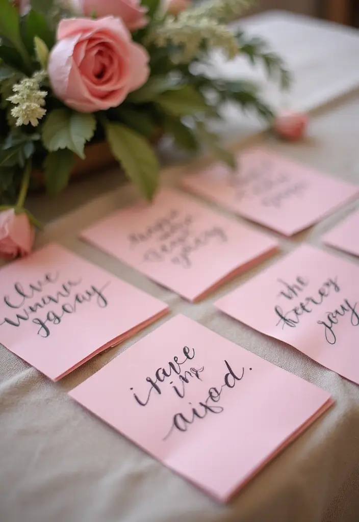30 Pretty Pink Bridal Shower Ideas You’ll Absolutely Love 192 30 Pretty Pink Bridal Shower Ideas You’ll Absolutely Love - 30. Pink-Themed Farewell Wishes