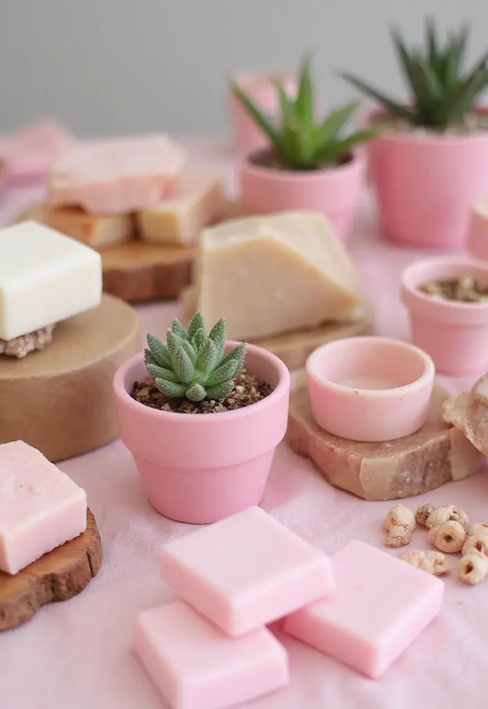 30 Pretty Pink Bridal Shower Ideas You’ll Absolutely Love 37 30 Pretty Pink Bridal Shower Ideas You’ll Absolutely Love - 7. Pink-Themed Favors for Guests