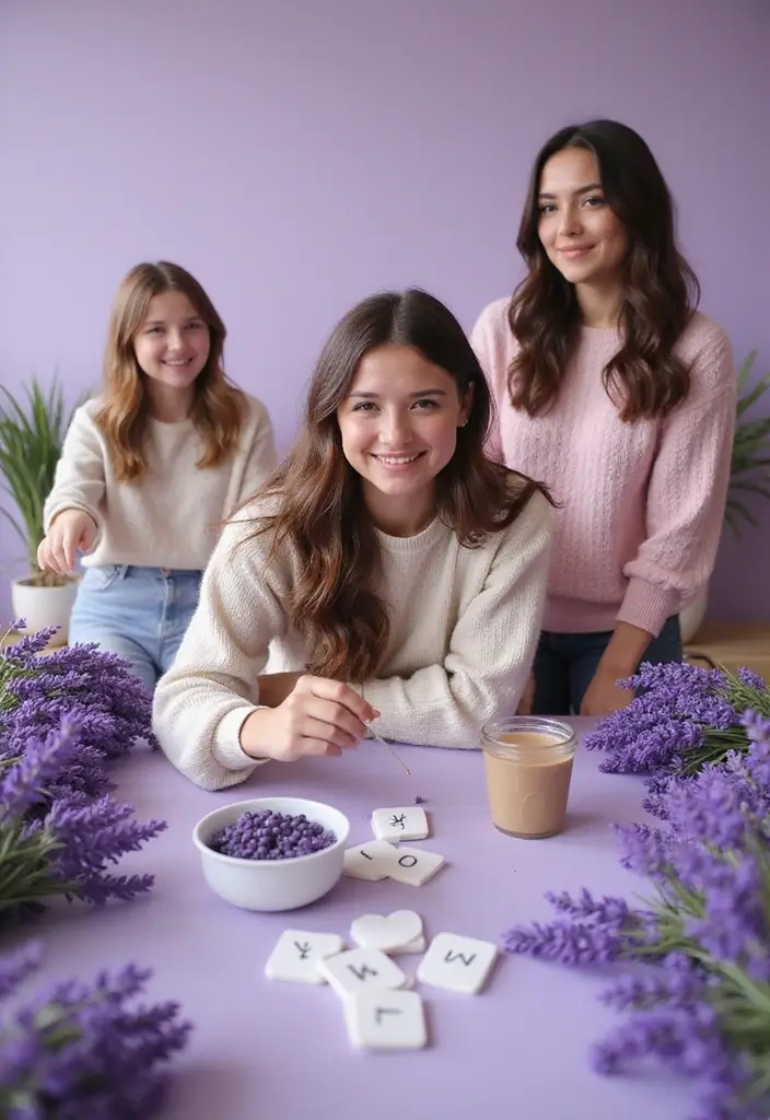 30 Purple Bridal Shower Ideas for a Lovely Lavender Look - 11. Lavender Games and Activities