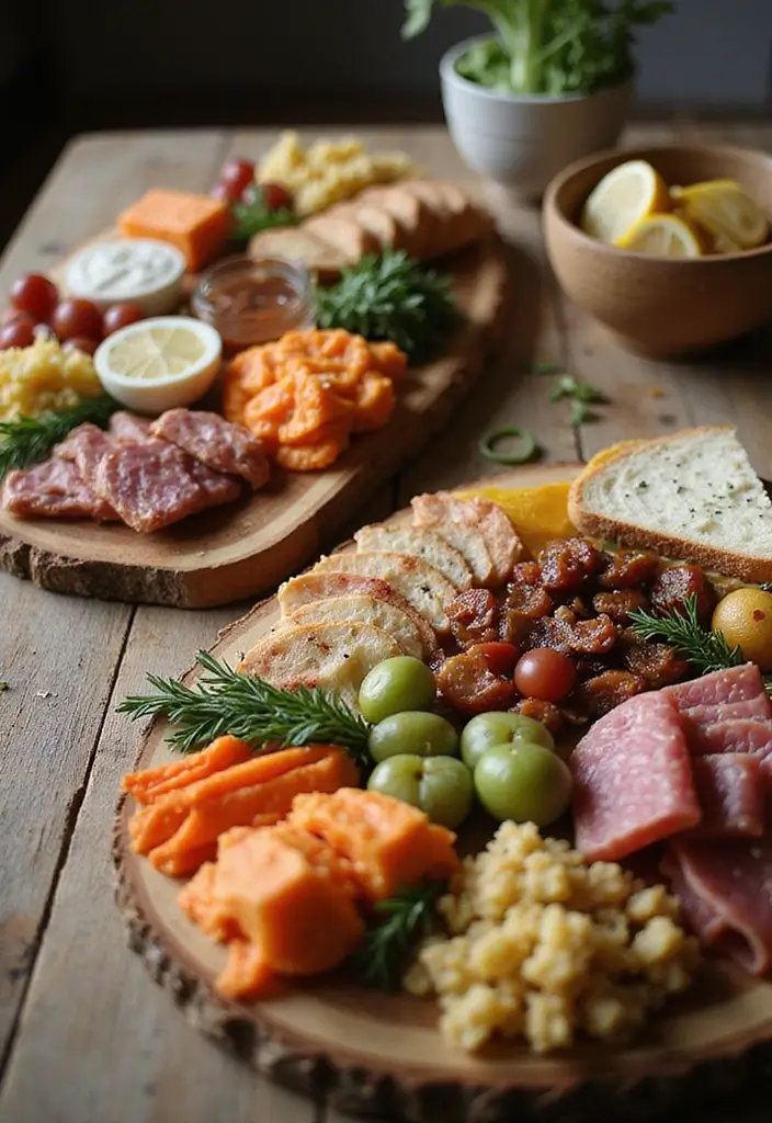 30 Rustic Bridal Shower Ideas for a Cozy Country Vibe 113 30 Rustic Bridal Shower Ideas for a Cozy Country Vibe - 19. Rustic Catering Style