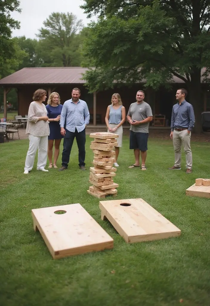 30 Rustic Bridal Shower Ideas for a Cozy Country Vibe 39 30 Rustic Bridal Shower Ideas for a Cozy Country Vibe - 7. Outdoor Games