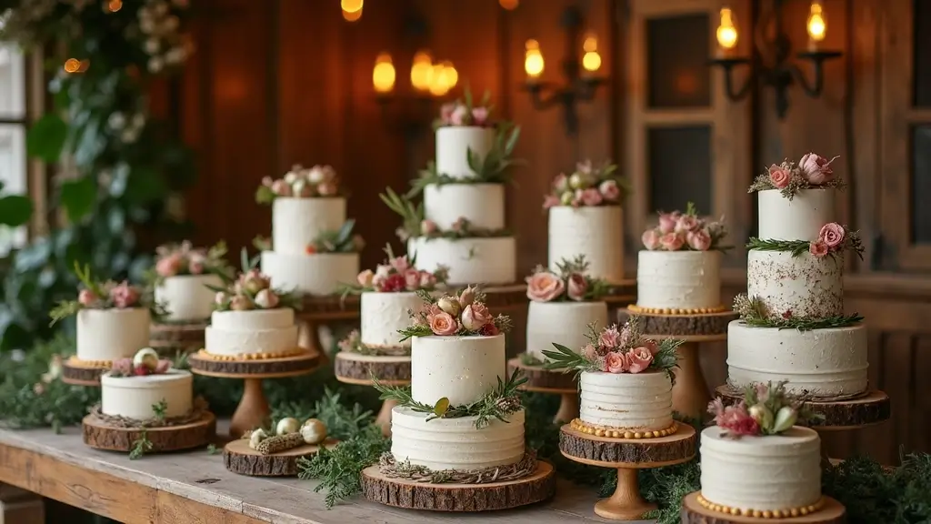 30 Rustic Wedding Cake Ideas with Country-Chic Charm