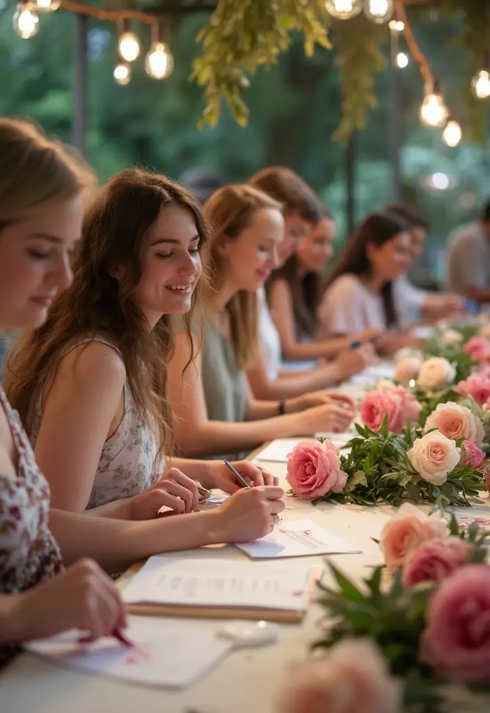 30 Spring Bridal Shower Ideas Bursting with Fresh Florals - 24. Floral DIY Workshop