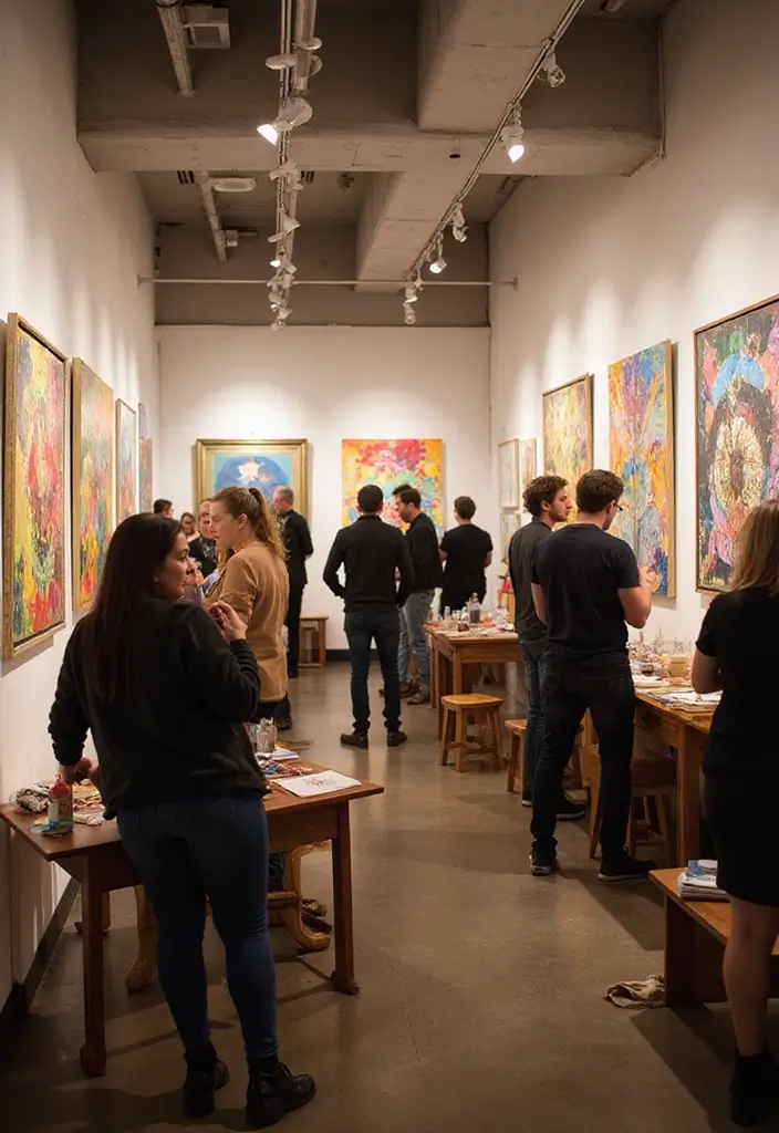 30 Stunning Bridal Shower Venue Ideas for Every Budget - 19. Local Art Gallery