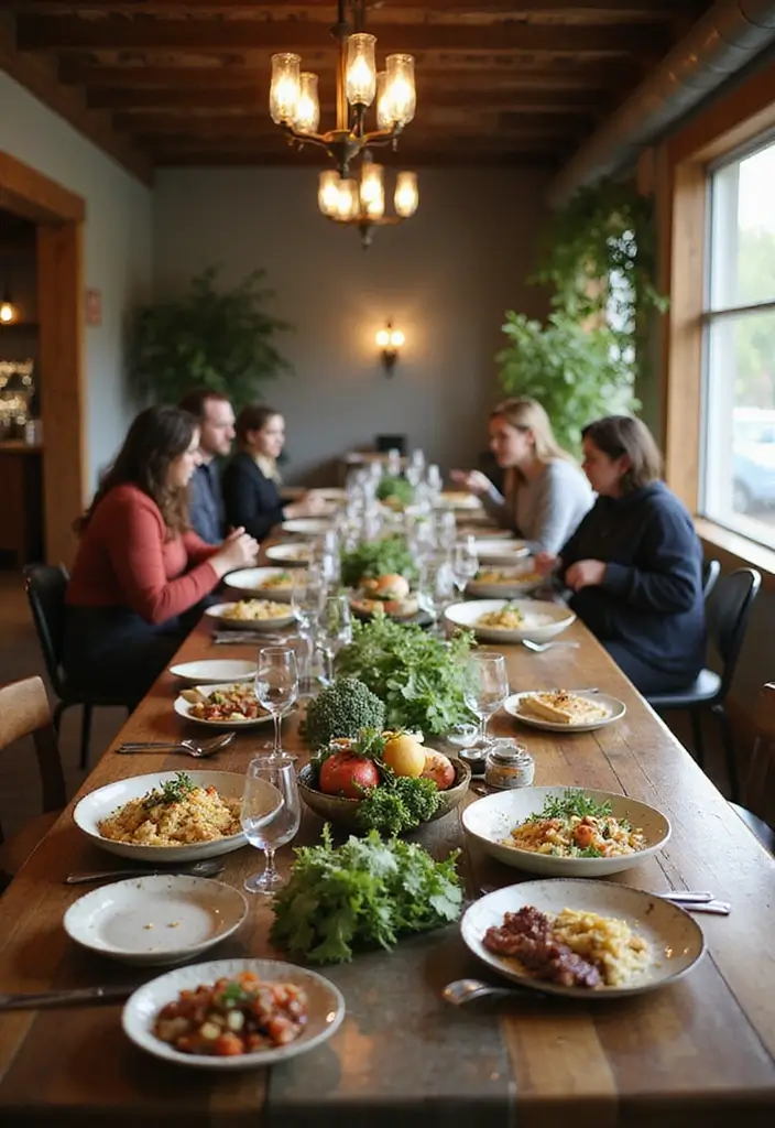 30 Stunning Bridal Shower Venue Ideas for Every Budget - 24. Farm-to-Table Restaurant