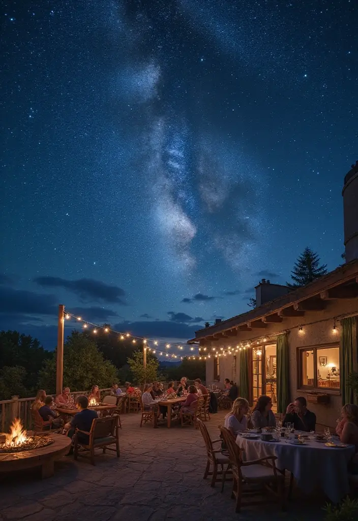 30 Stunning Bridal Shower Venue Ideas for Every Budget - 29. Starlit Rooftop