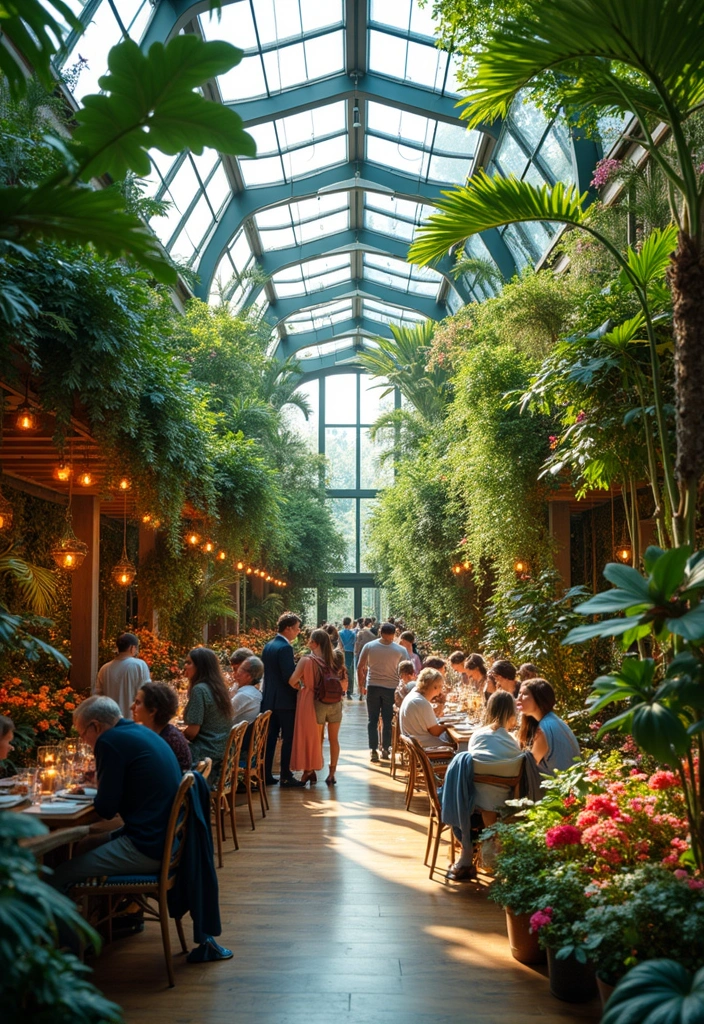 30 Stunning Bridal Shower Venue Ideas for Every Budget - 30. Indoor Botanical Garden