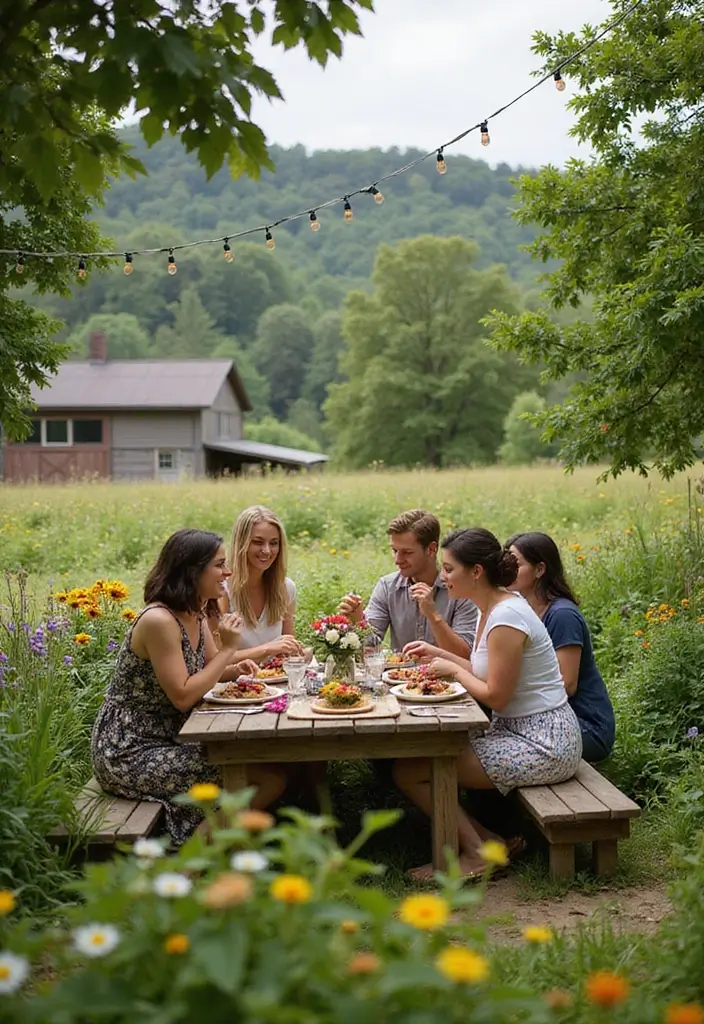 30 Stunning Bridal Shower Venue Ideas for Every Budget - 8. Eco-Friendly Farm