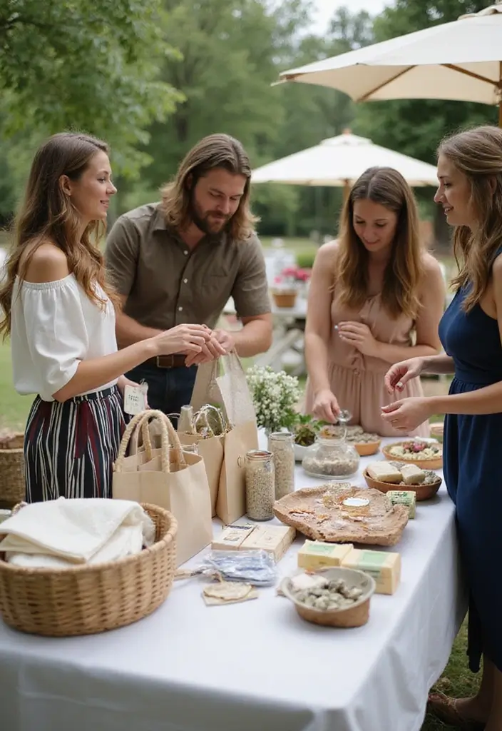 30 Summer Bridal Shower Ideas Full of Bright and Sunny Vibes 78 30 Summer Bridal Shower Ideas Full of Bright and Sunny Vibes - 14. Eco-Conscious Favors