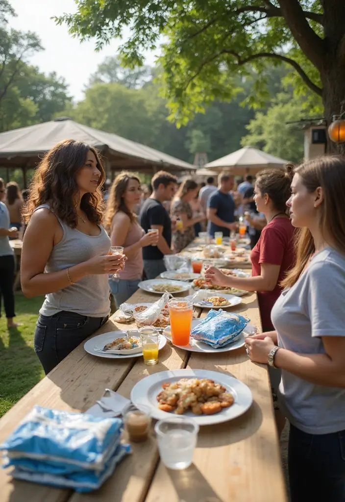 30 Summer Bridal Shower Ideas Full of Bright and Sunny Vibes 190 30 Summer Bridal Shower Ideas Full of Bright and Sunny Vibes - 30. Goodbye to Plastic Party