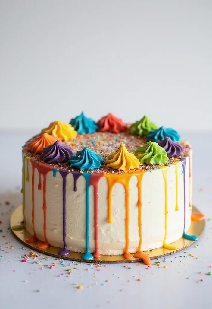 30 Sweet 16 Cake Ideas That Are Glamorous and Fun - 9. Edible Art Cake