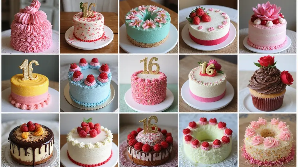 30 Sweet 16 Cake Ideas That Are Glamorous and Fun