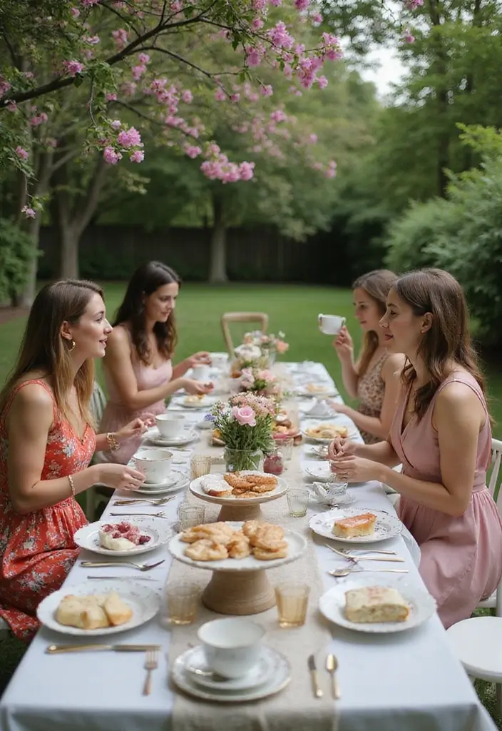 30 Unique Themed Bridal Shower Ideas to Inspire Your Planning - 20. Garden Tea Party