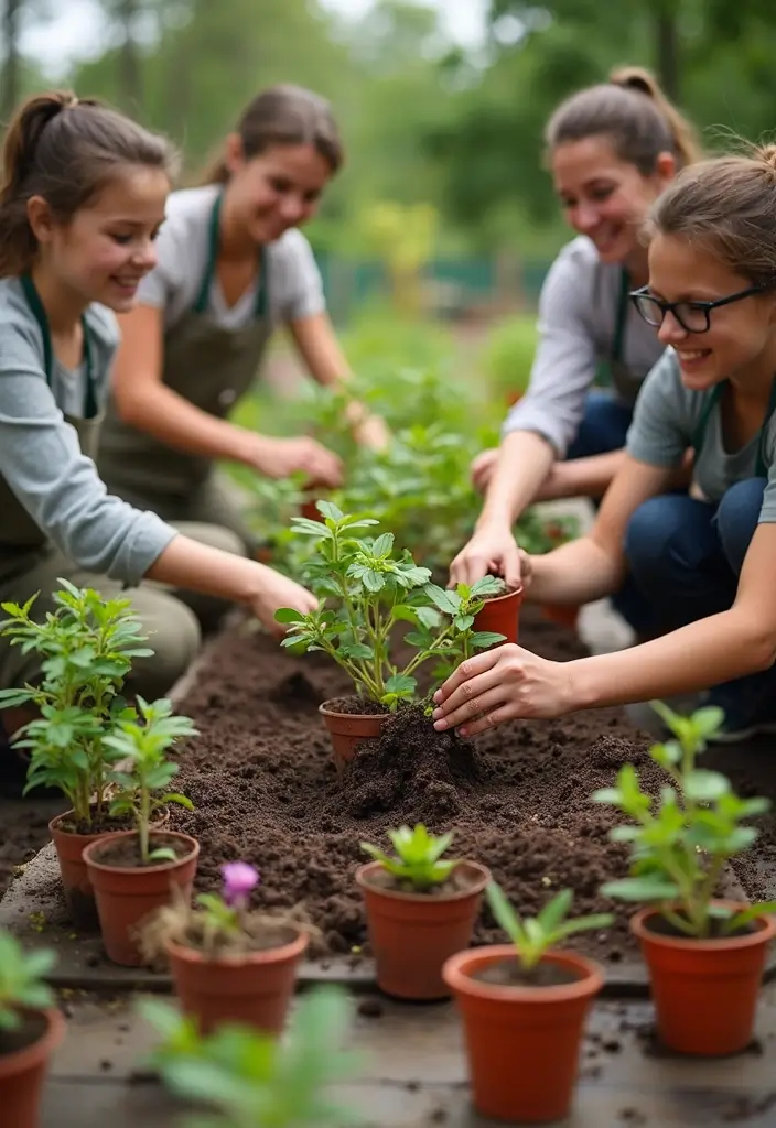30 Unique Themed Bridal Shower Ideas to Inspire Your Planning - 24. DIY Home Gardening