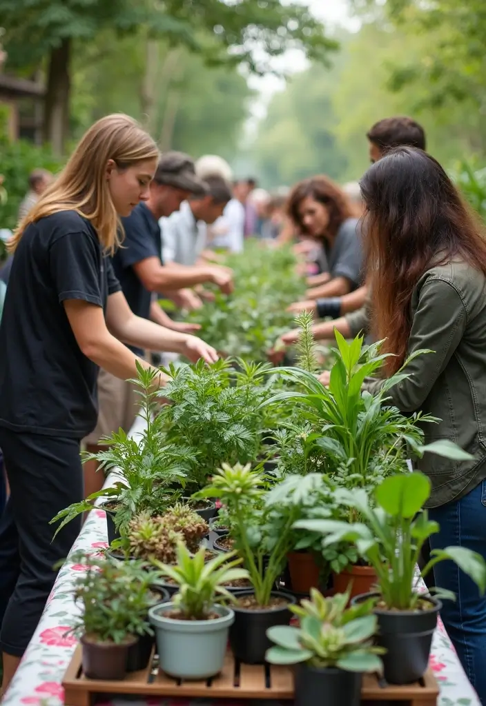 30 Unique Themed Bridal Shower Ideas to Inspire Your Planning - 25. Plant Swap Party