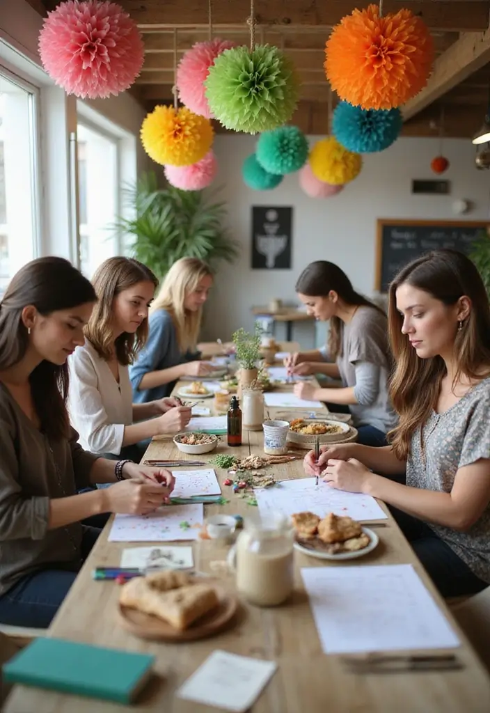 30 Unique Themed Bridal Shower Ideas to Inspire Your Planning - 6. Eco-Friendly Craft Party