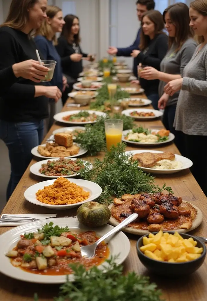 30 Unique Themed Bridal Shower Ideas to Inspire Your Planning - 8. Eco-Conscious Potluck