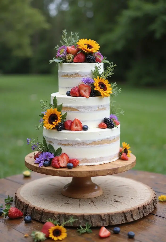 30 Unique Wedding Cake Ideas That Will Wow Your Guests - 5. Vegan and Gluten-Free Cakes