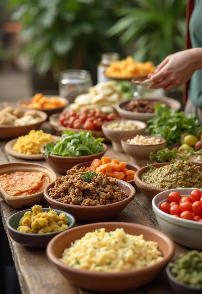 30 Valentine’s Bridal Shower Ideas Filled with Love and Romance - 18. Make It a Potluck