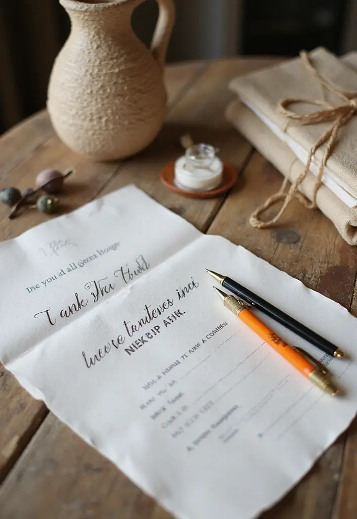 30 Valentine’s Bridal Shower Ideas Filled with Love and Romance - 29. Intentions and Wishes